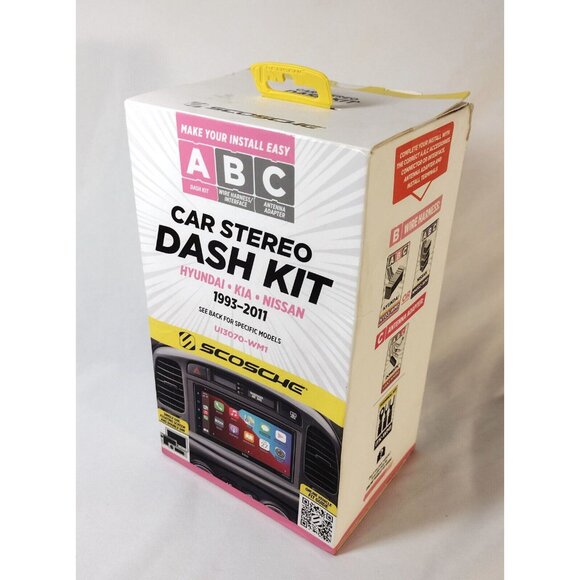 Scosche Car Stereo Dash Kit Hyundai-Kia-Nissan 1993-2011 New UI3070-WM1 - Picture 5 of 5